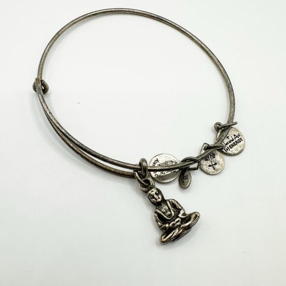 Alex and Ani Buddha Bracelet Bangle Casual Boho Bohemian Festival Summer Jewelry - Picture 6 of 6